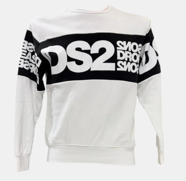 Maglia girocollo DS2 uomo inserti logati Drop Season 2