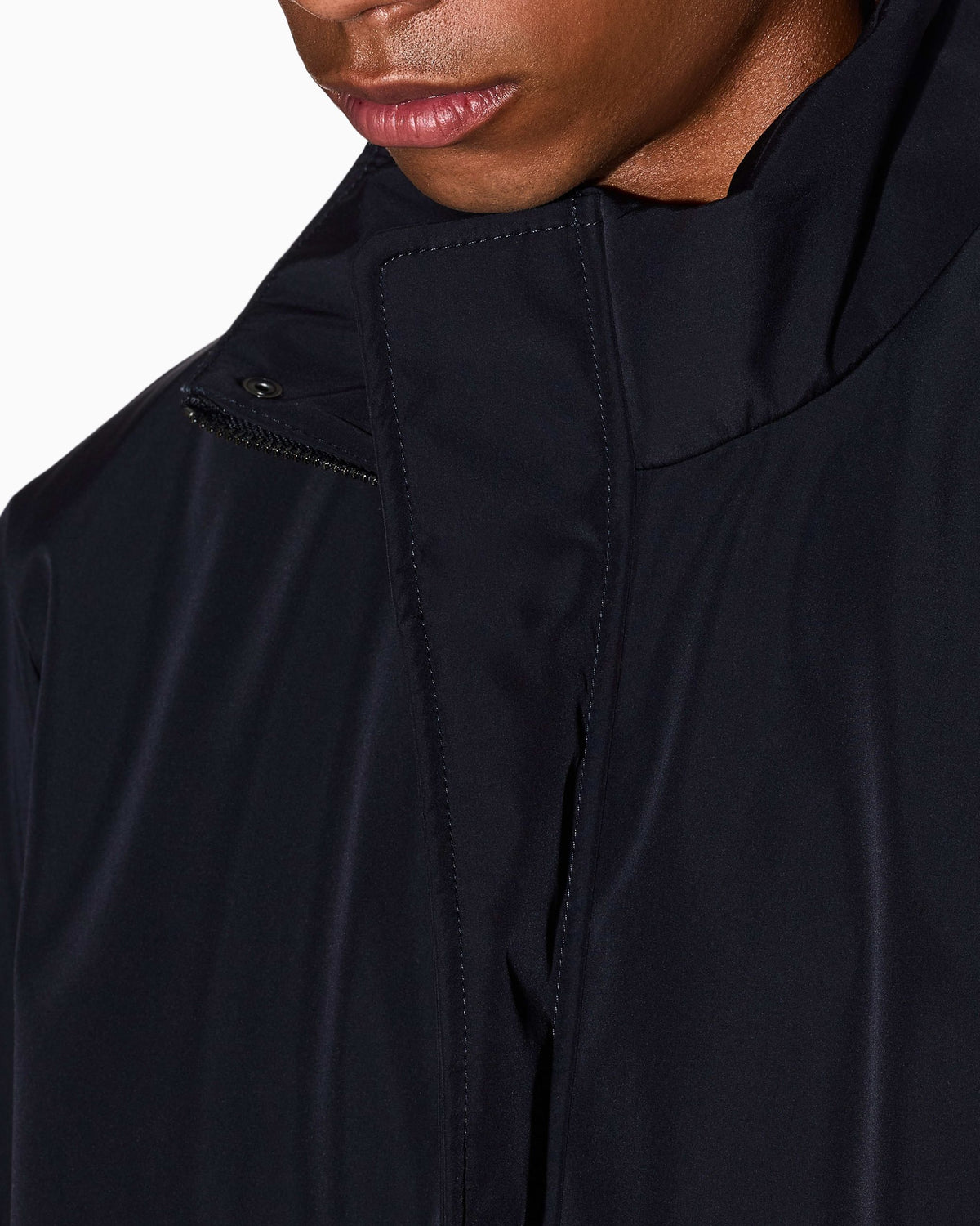 Trench uomo Armani Exchange poliestere logo