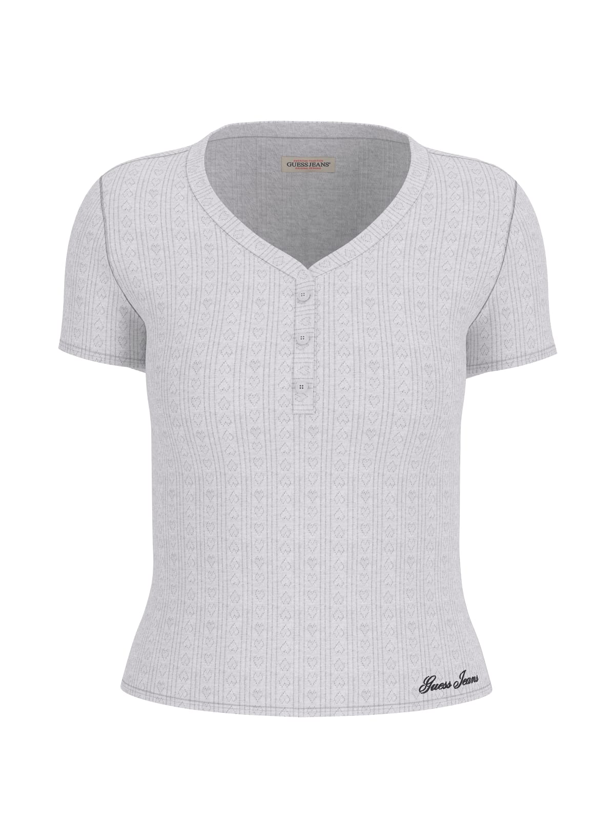 Camicia Guess Jeans donna Henley viscosa