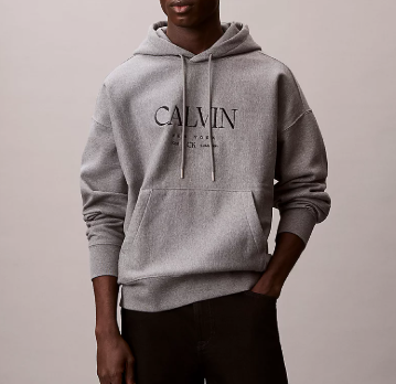 Felpa uomo Calvin Klein in cotone PE 2026