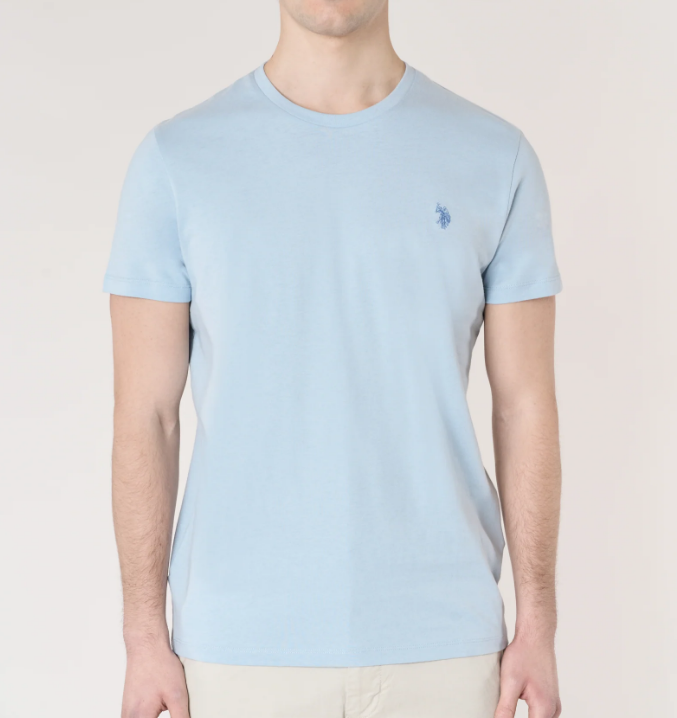 T-shirt uomo U.S. Polo Assn. cotone jersey girocollo
