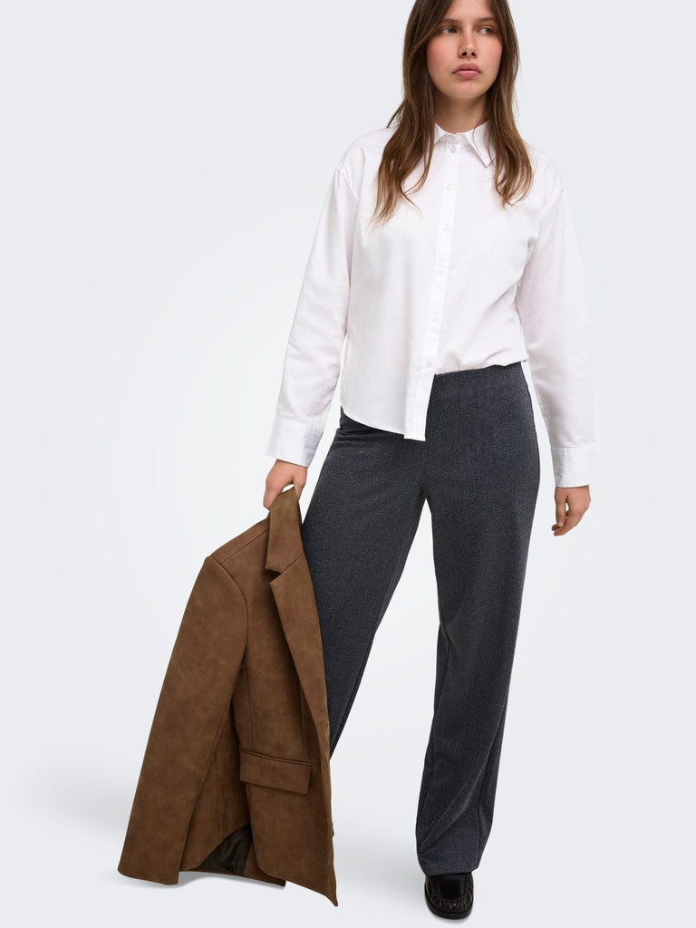 Pantaloni ONLY donna maglia spina di pesce