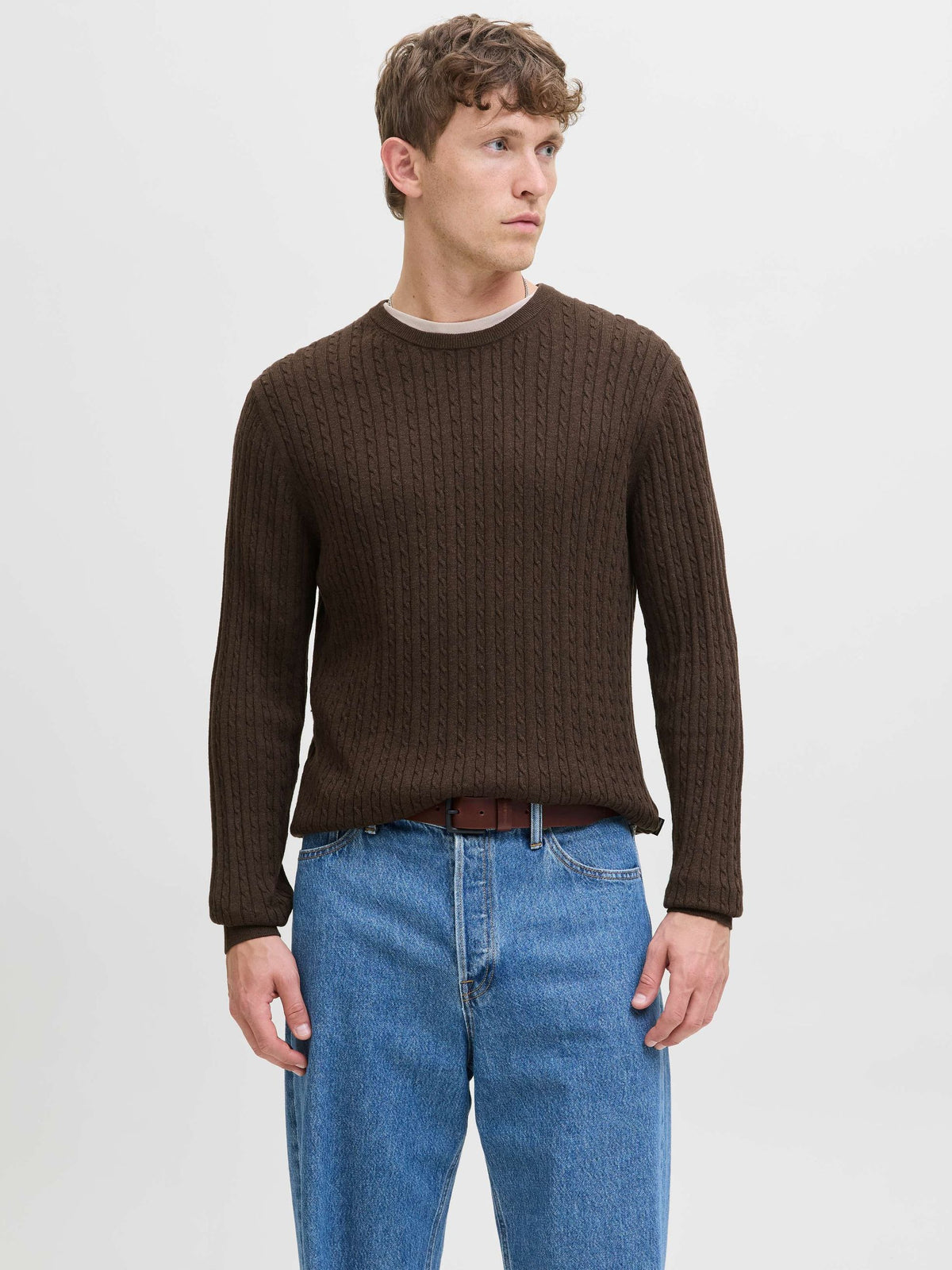 Maglia Jack & Jones uomo cotone trama AI 2026
