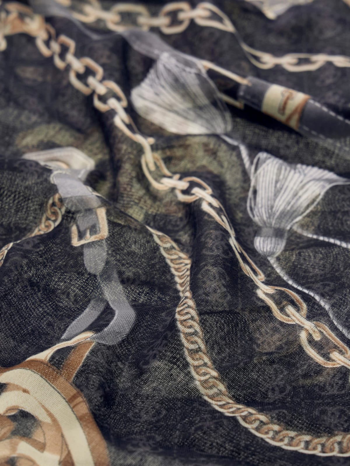 Foulard stampato donna Guess poliestere