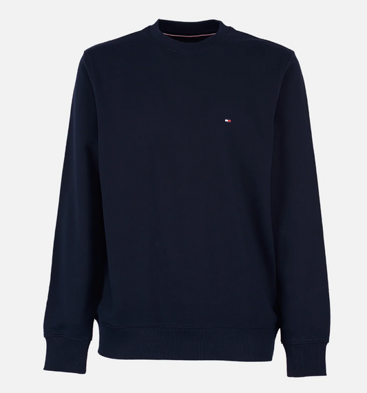 Felpa girocollo Tommy Hilfiger uomo cotone spugna PE 2026