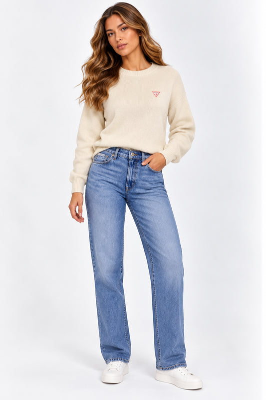 Jeans G08 mid rise straight Guess donna denim