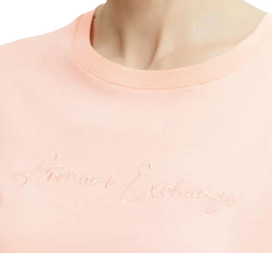 T-shirt donna Armani Exchange A|X cotone logo