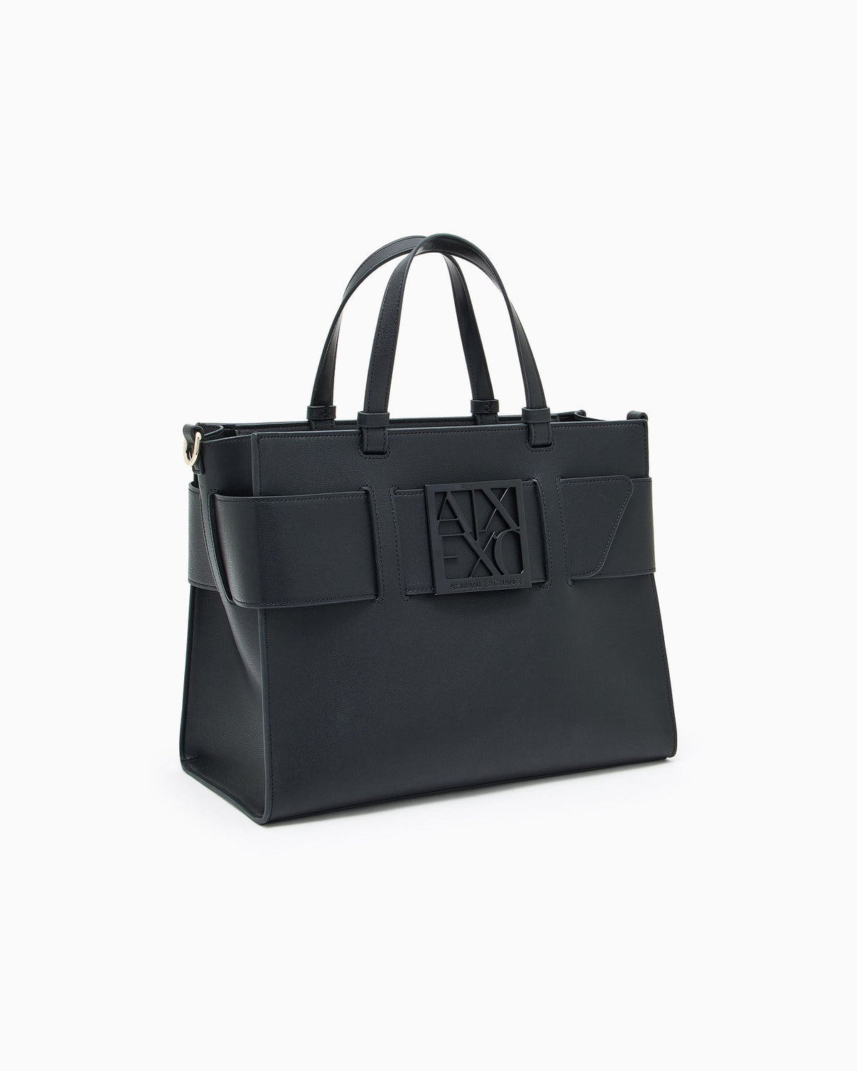 Borsa Armani Exchange donna similpelle logo