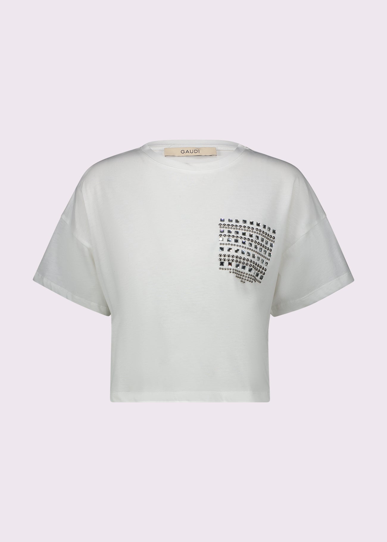 T-shirt manica corta Gaudi' Jeans donna cotone pe26 con stampa