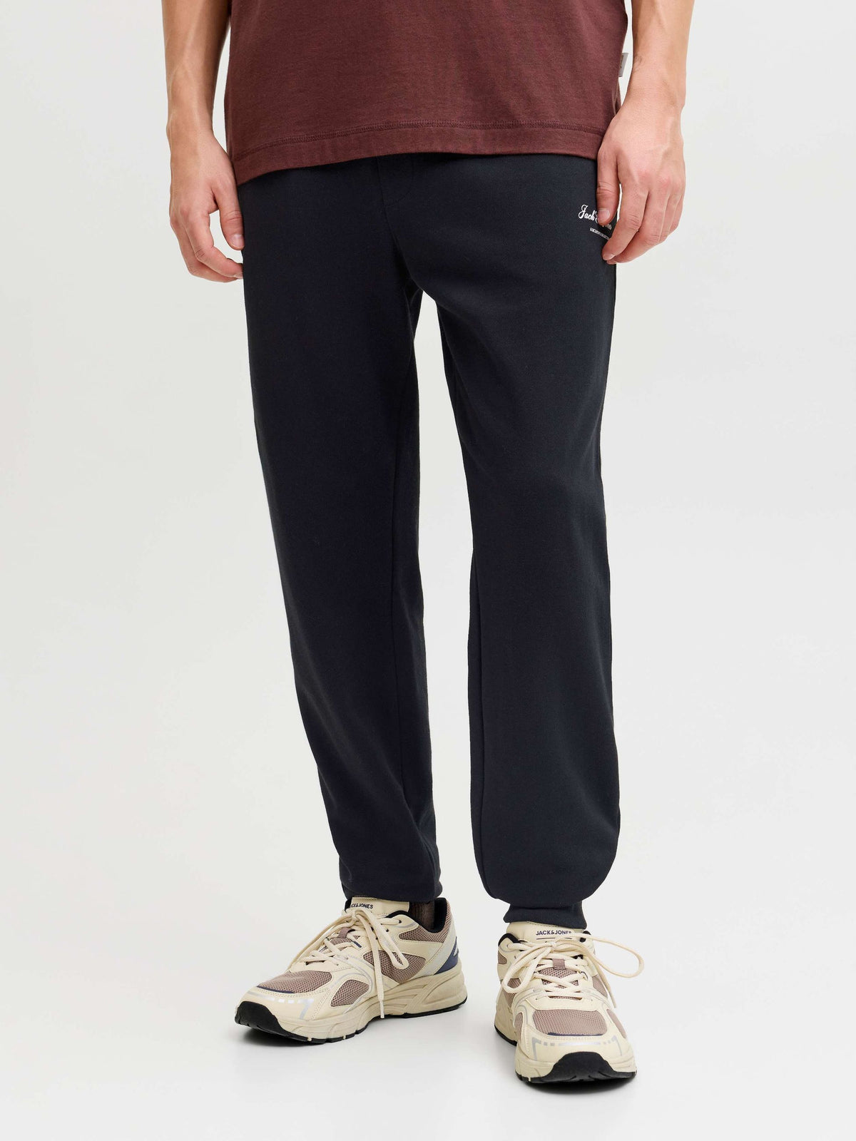 Pantaloni tuta Jack & Jones uomo felpa cotone