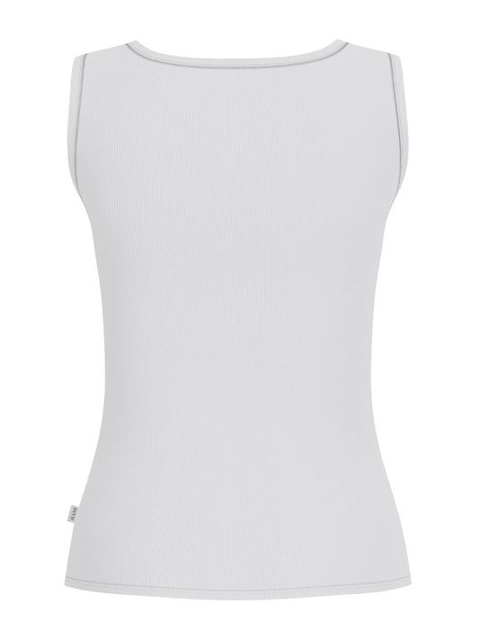 T-shirt Guess Jeans donna Rib Embro costina