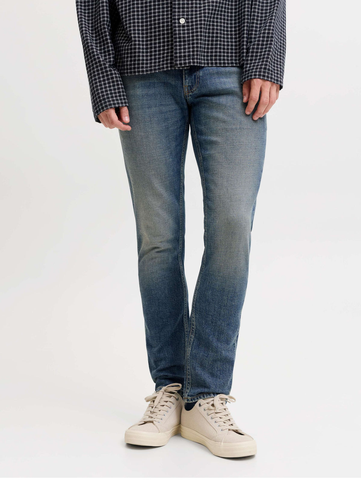Jeans Jack & Jones uomo Glenn Dylan slim denim