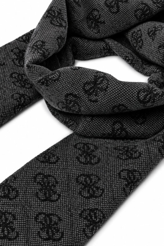 Sciarpa Guess uomo Milano jacquard 35x180