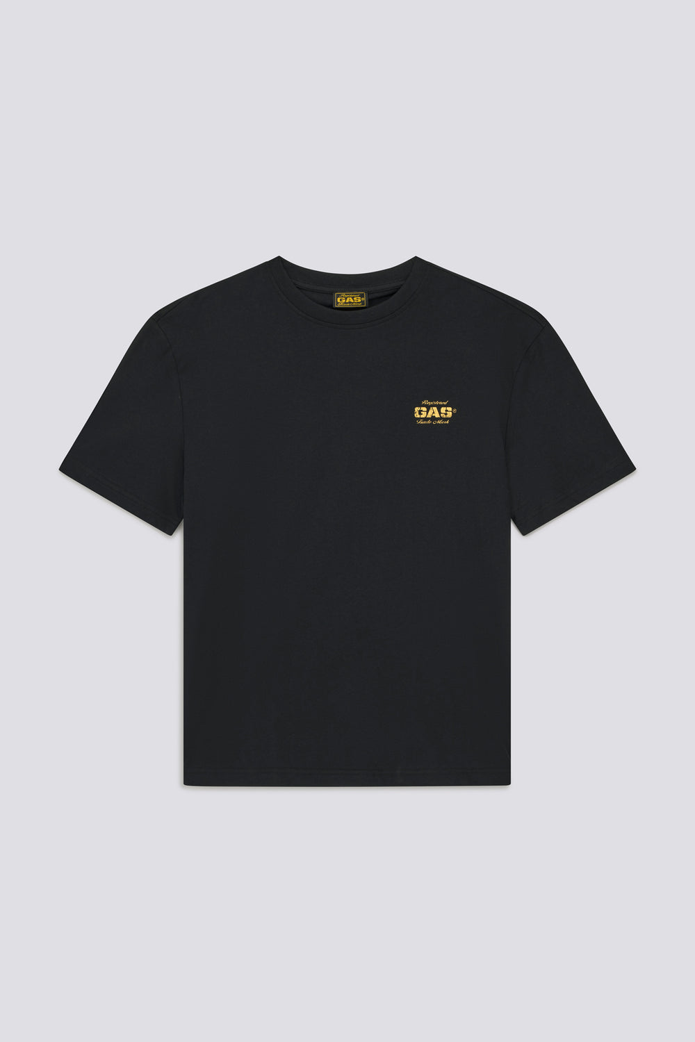 T-shirt GAS uomo Mark cotone girocollo logo