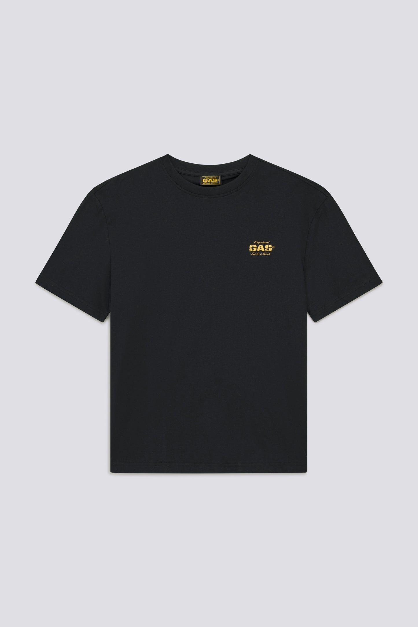 T-shirt GAS uomo Mark cotone girocollo logo