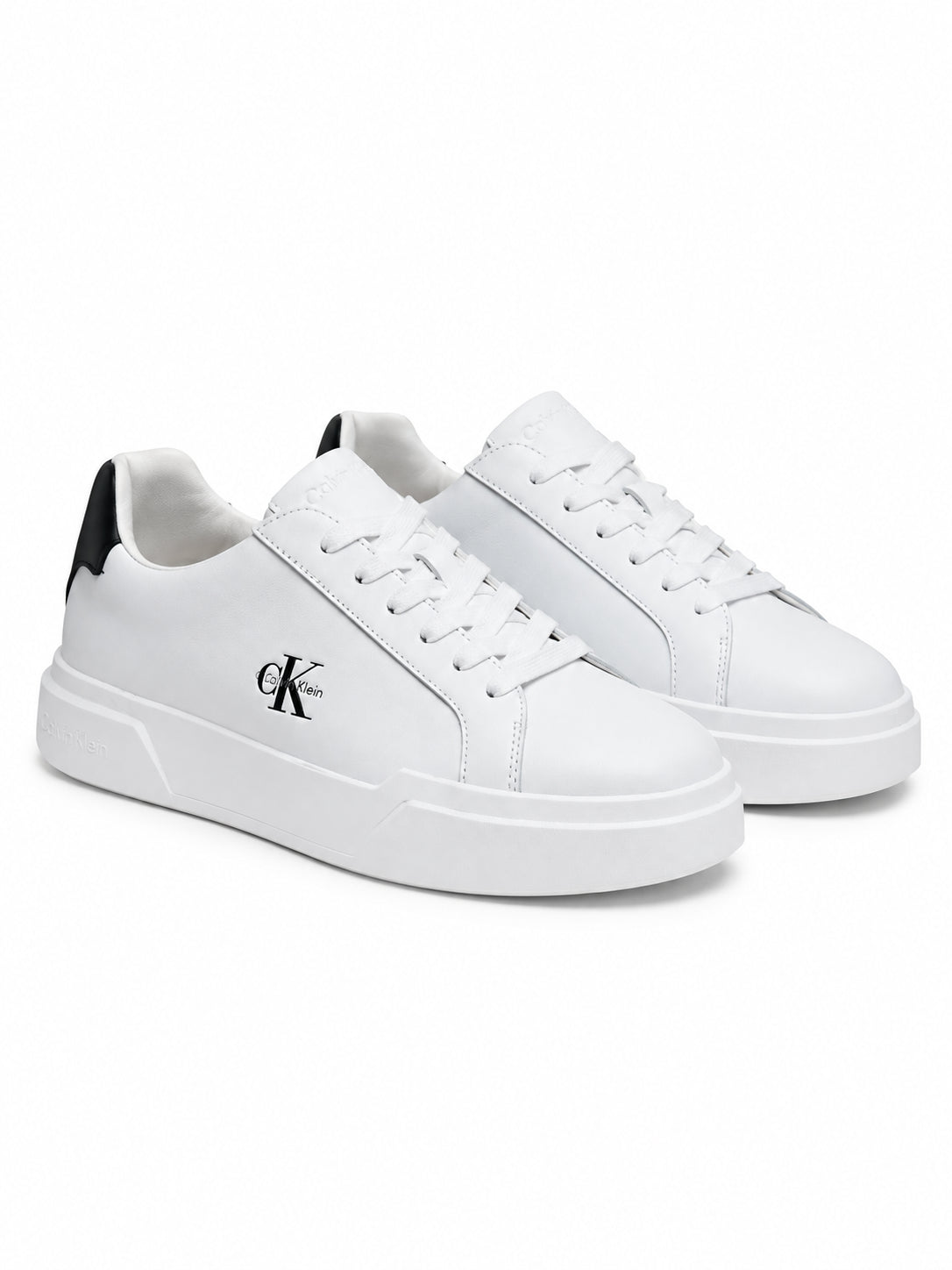 Sneakers Calvin Klein uomo pelle suola chunky