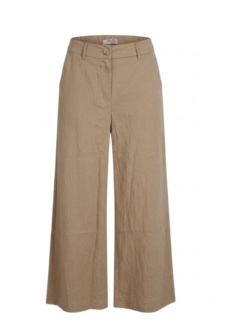 Pantaloni donna YES-ZEE viscosa lino misto