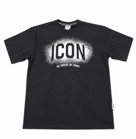 T-shirt uomo ICON cotone stampa lettering