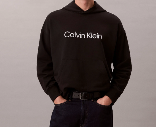 Felpa uomo Calvin Klein Standard Logo cotone PE 2026
