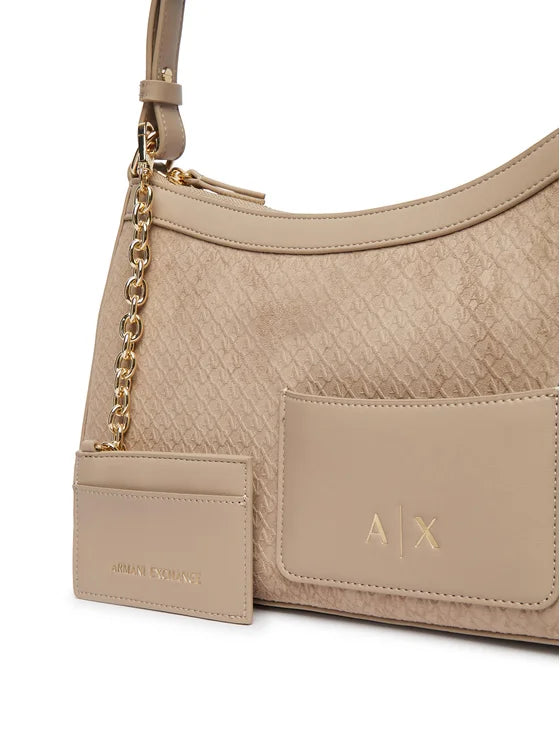 Borsa spalla A|X Armani Exchange donna ecopelle