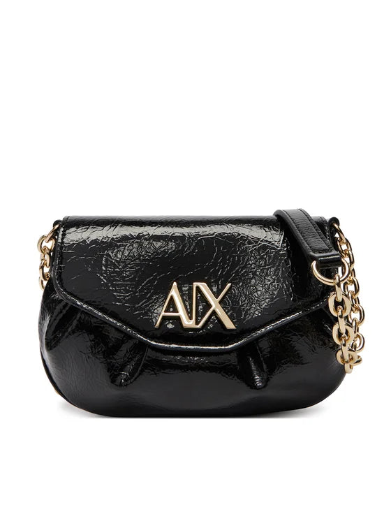Mini bag donna A|X tessuto tecnico tracolla logo