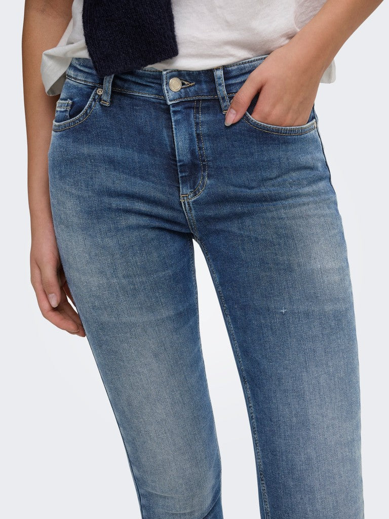 Jeans donna ONLY denim cotone organico stretch AI 2026