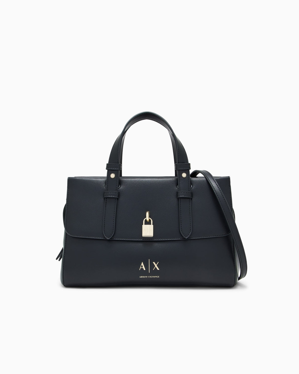 Borsa Armani Exchange donna poliestere logo