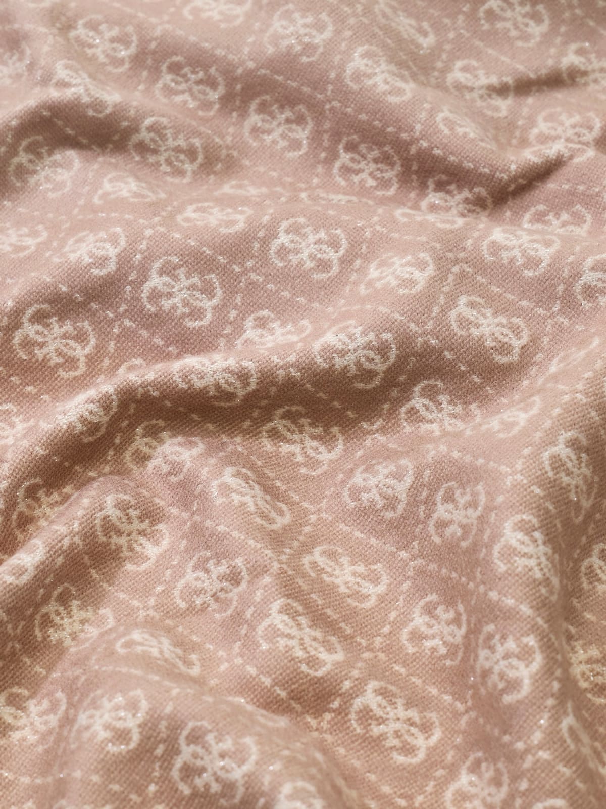 Sciarpa Guess donna viscosa logo lurex