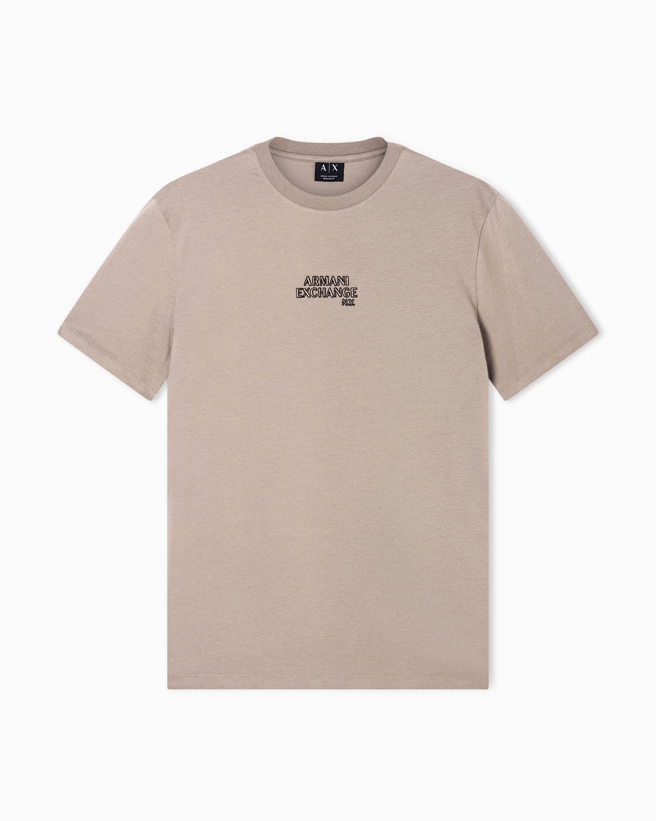 T-shirt A|X Uomo Regular Fit Logo manica corta off white