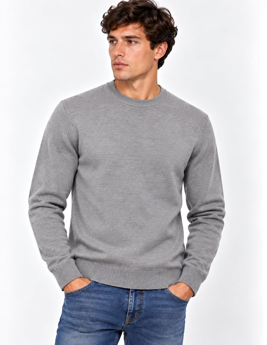 Maglia girocollo MARKUP uomo lana merino