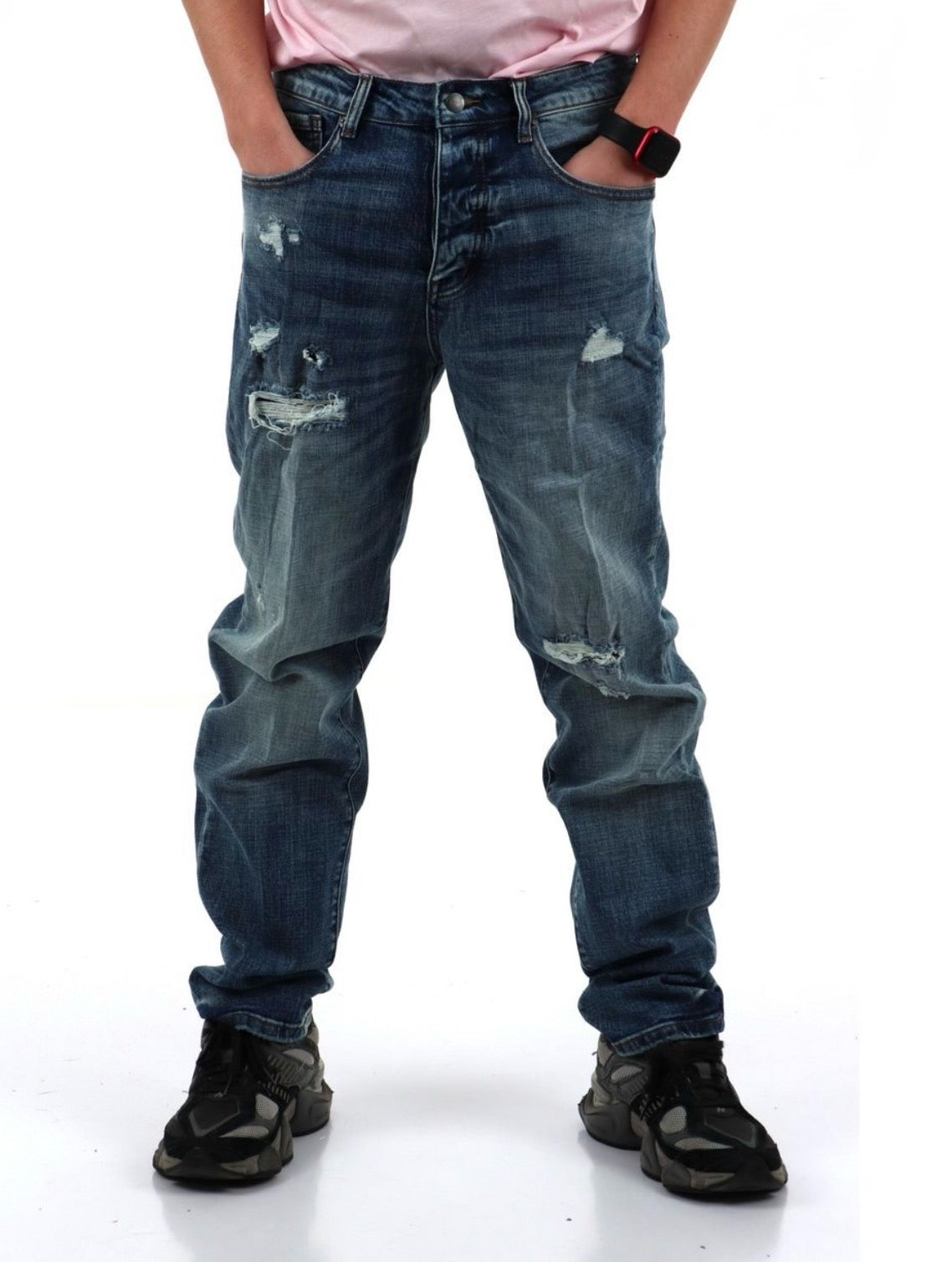 Jeans DS2 uomo denim cinque tasche regular