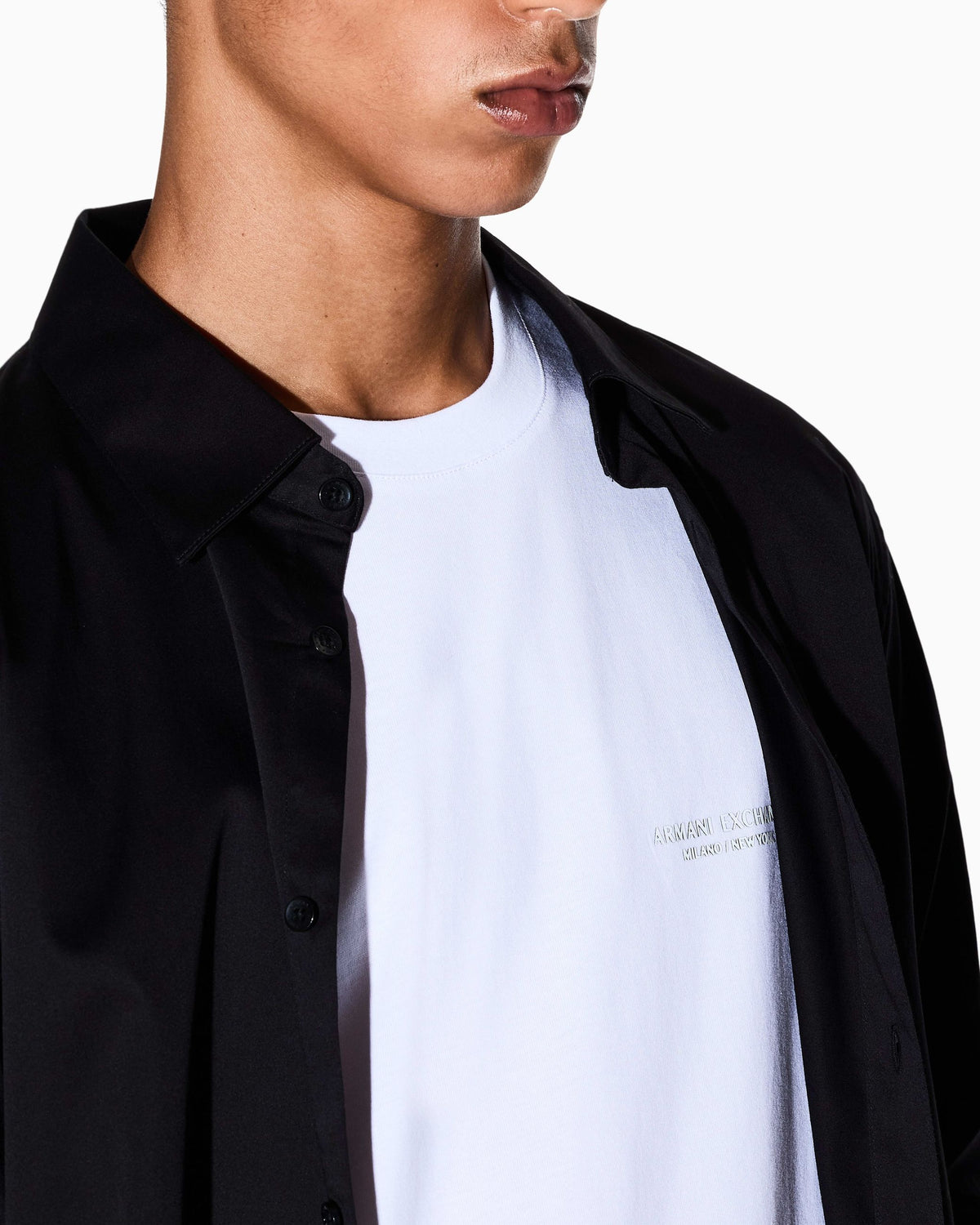 T-shirt regular A|X uomo cotone logo AI 2026
