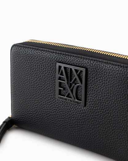 Portafoglio Armani Exchange donna similpelle logo