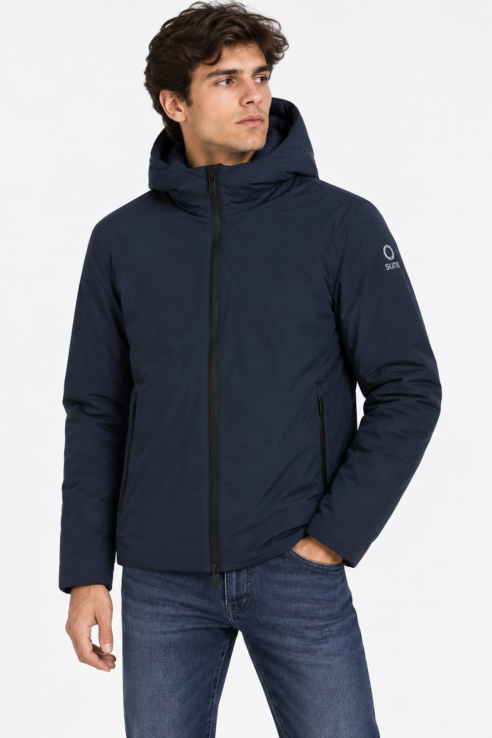 Giubbotto uomo SUNS Nomentano New cappuccio idrorepellente