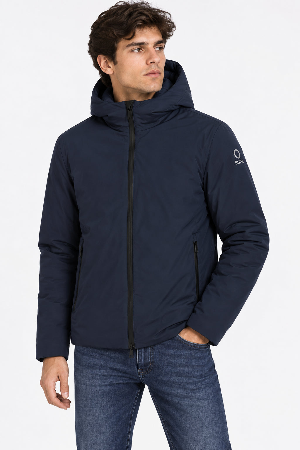 Giubbotto uomo SUNS Nomentano New cappuccio idrorepellente