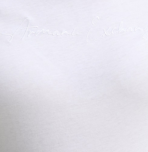 T-shirt donna Armani Exchange A|X cotone logo