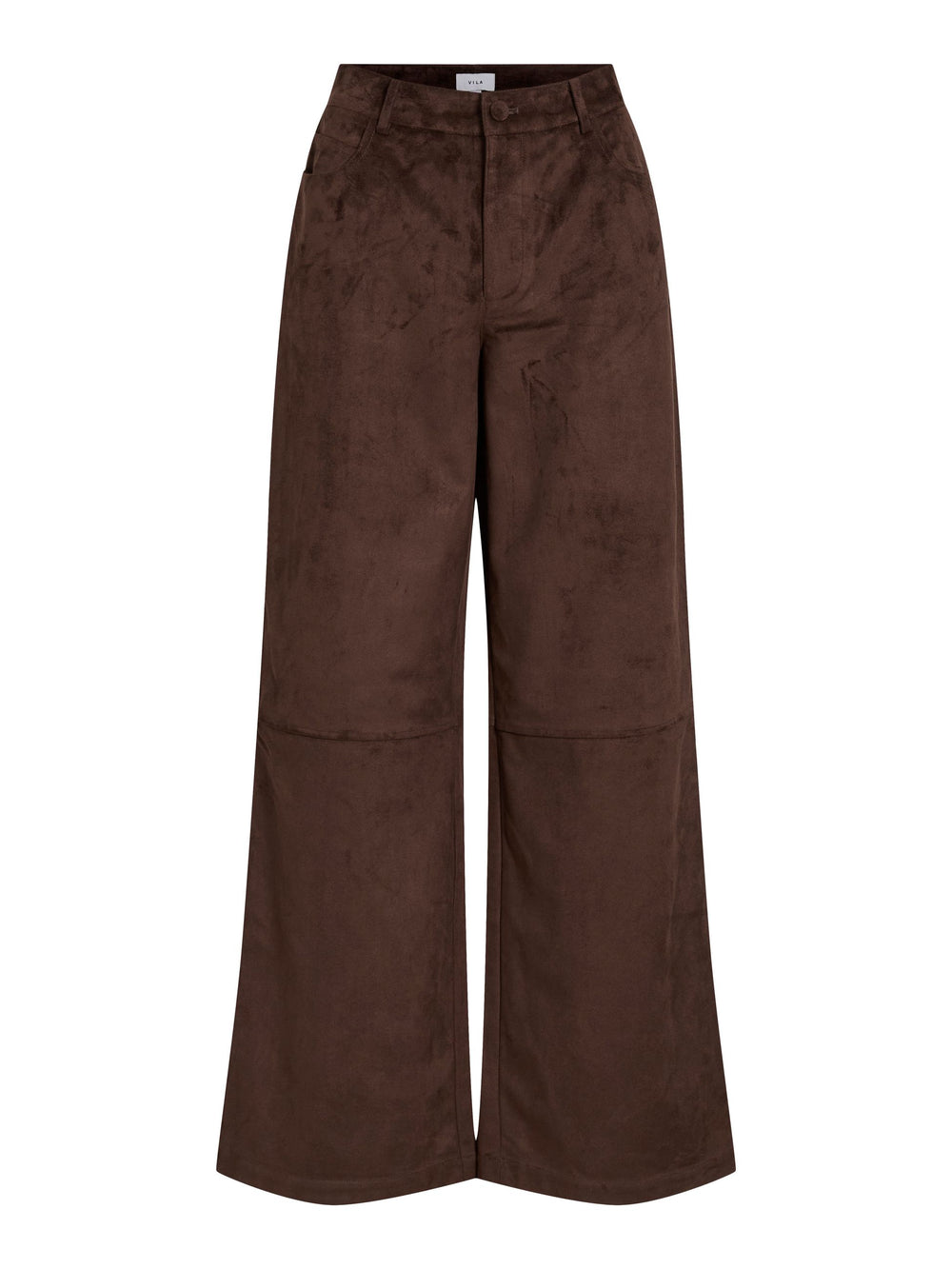 Pantaloni donna VILA maglia taglio dritto