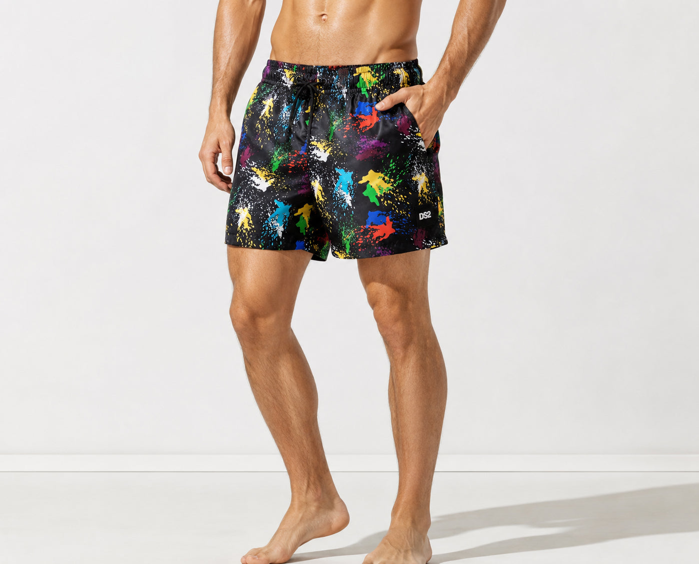 Boxer mare DS2 uomo Drop Season 2 short logato