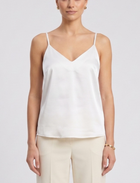 Top donna MARKUP raso