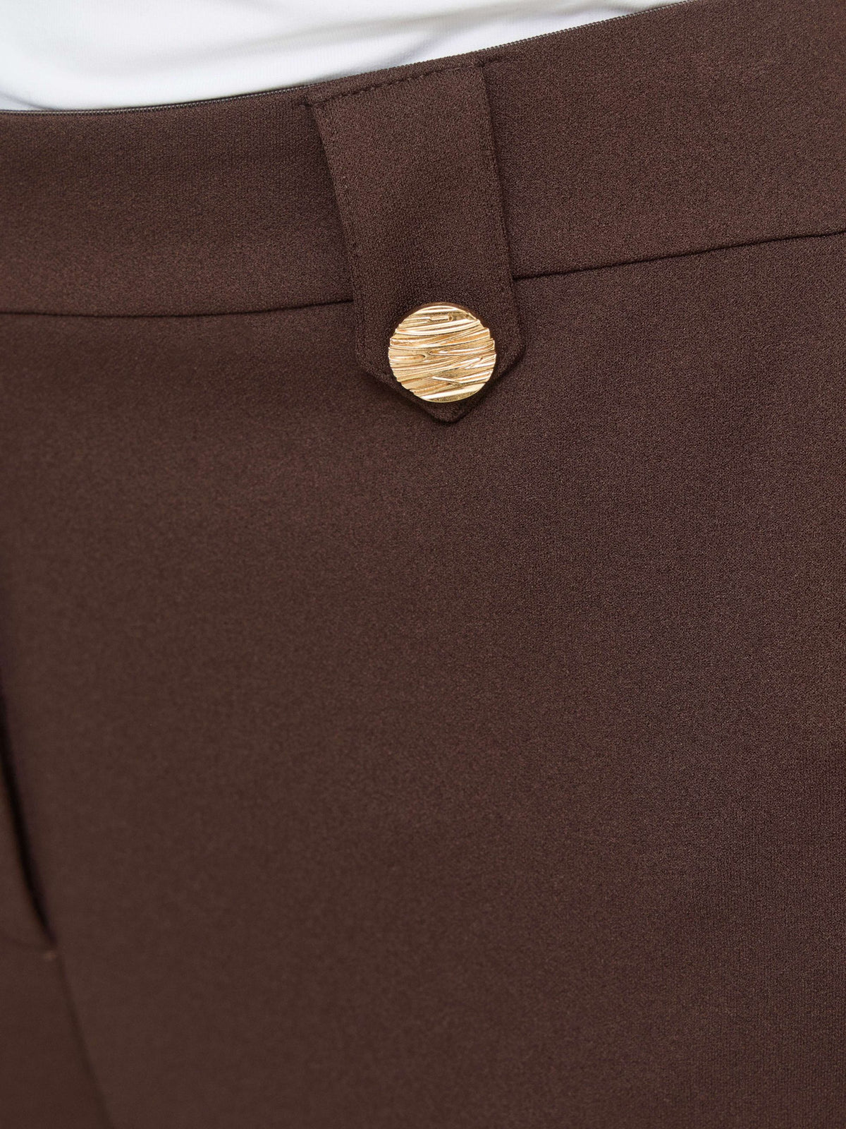 Pantaloni donna VILA maglia poliestere riciclato