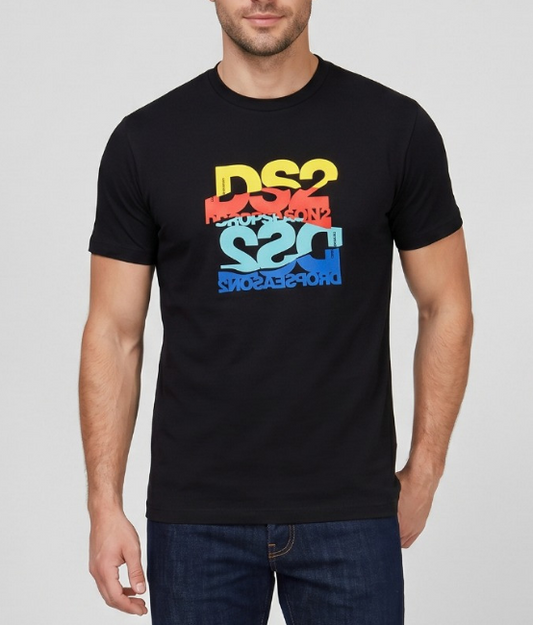 T-shirt DS2 uomo cotone girocollo PE 2026
