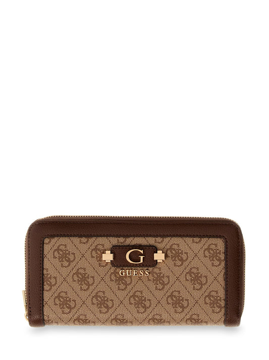 Portafoglio Lindsey Guess donna grande zip-around
