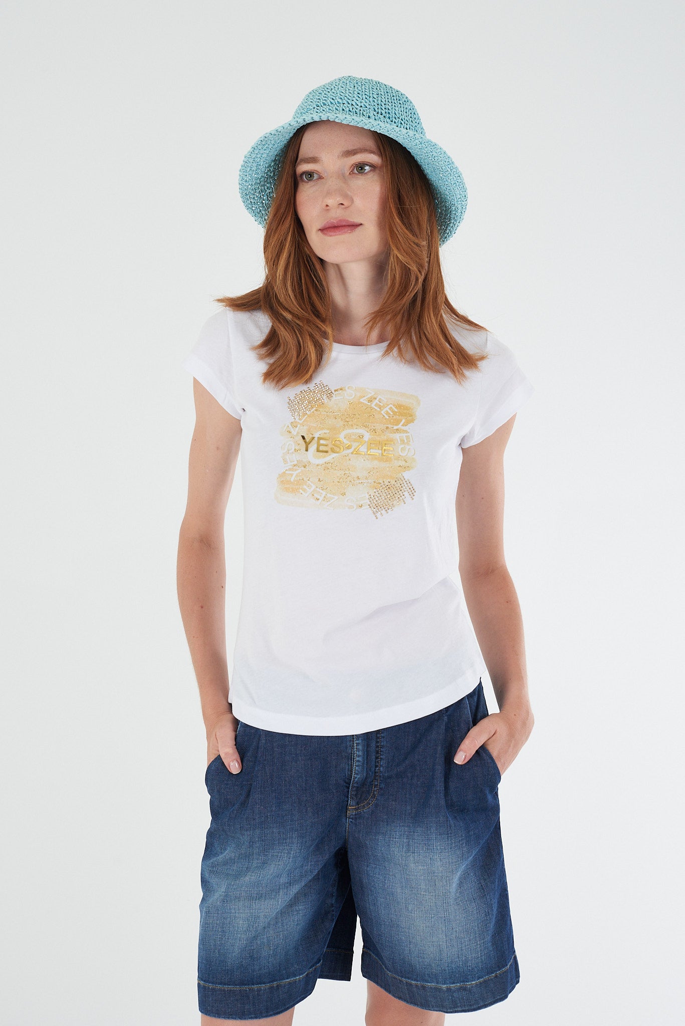 T-shirt donna YES-ZEE girocollo PE 2026