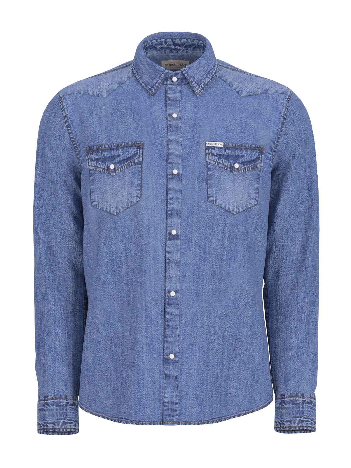 Camicia Guess Jeans uomo denim slim