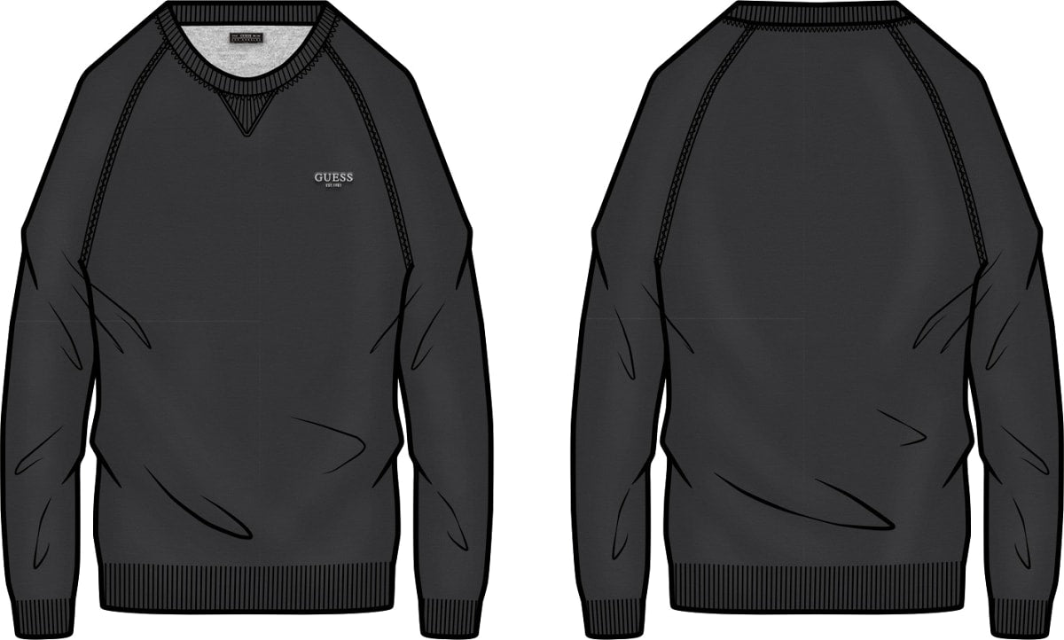 Maglione uomo Guess Naito maniche raglan