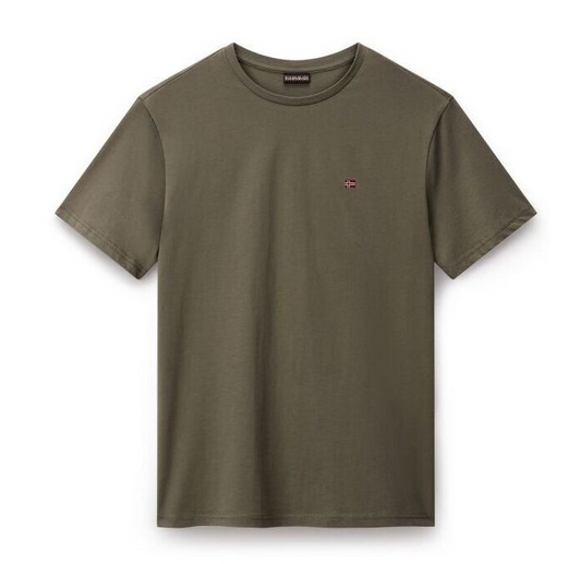 T-shirt Napapijri Salis uomo cotone girocollo