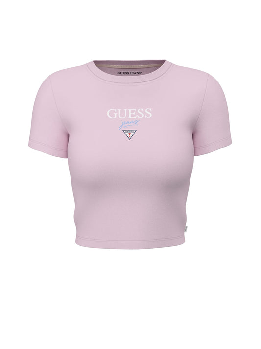 T-shirt Guess Jeans donna Baby Baker cotone