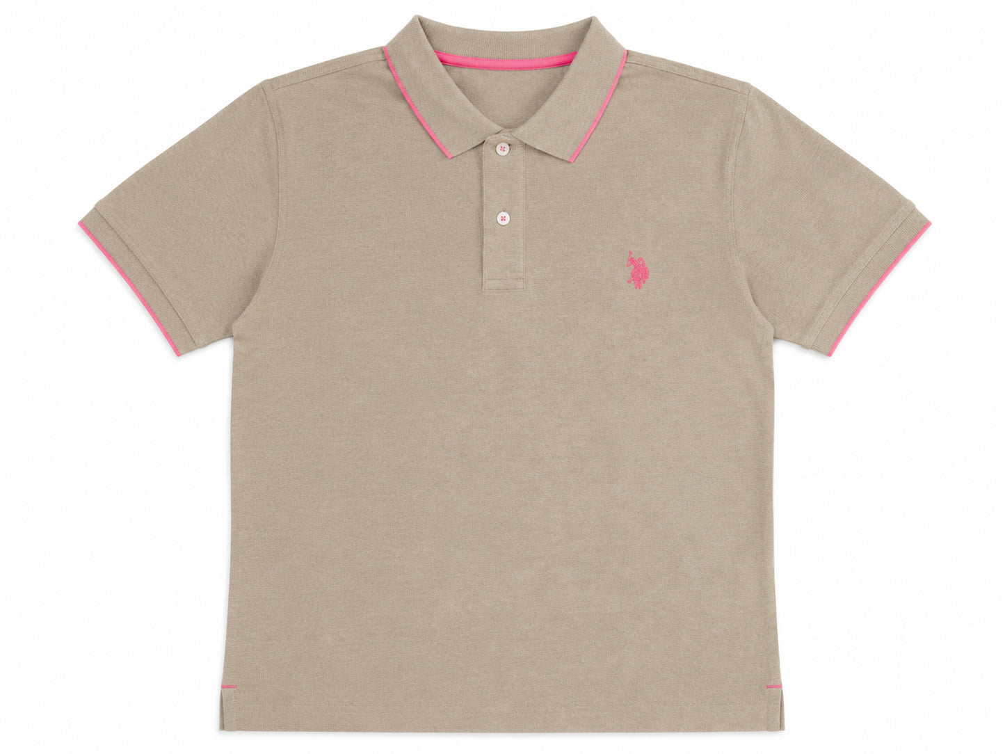 Polo uomo U.S. Polo Assn. micro piqué manica corta