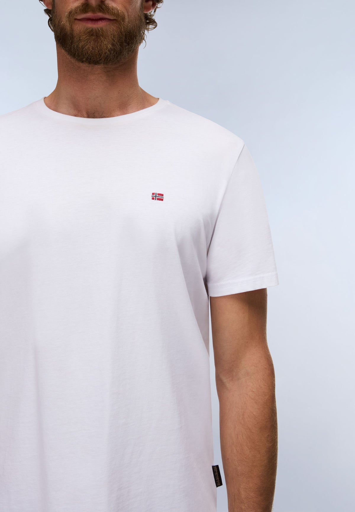 T-shirt uomo Napapijri Salis cotone manica corta