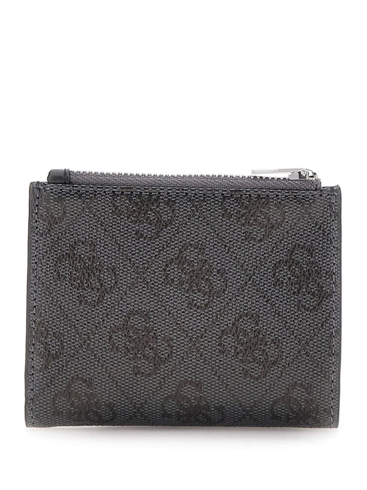 Portafoglio Milano Guess uomo bifold zip vera pelle